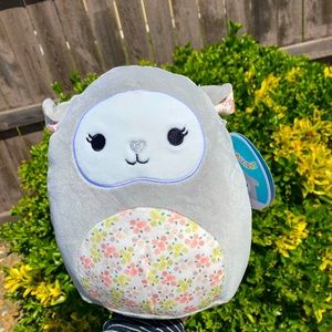 Squishmallow 8 Inch Elea the Lamb Easter Floral Plush